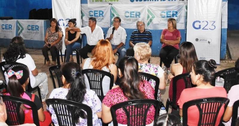 El intendente de Resistencia llev su candidatura 2023 a Napenay