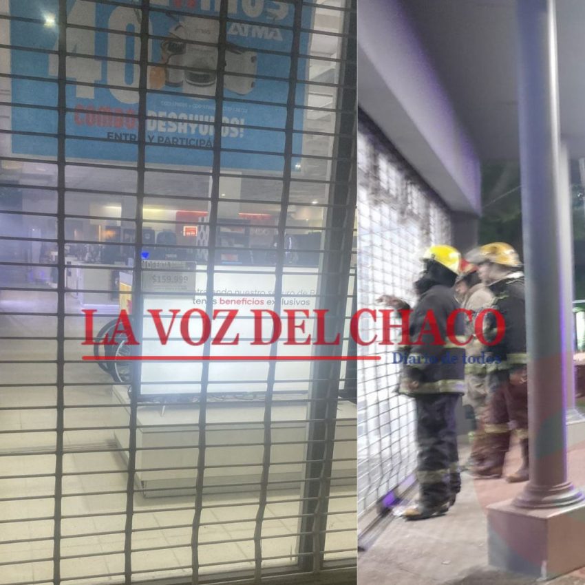 Incendio en el local de Musimundo de Las Heras Diario La Voz del