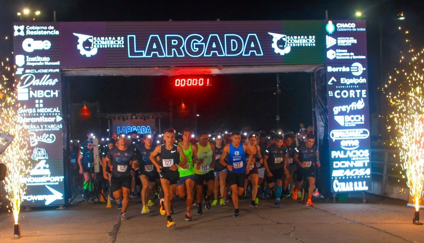 Resistencia acompa la marat n nocturna de la C mara de Comercio