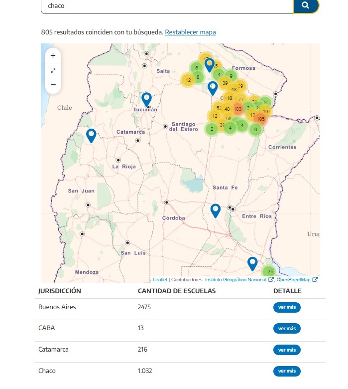 Chaco es la tercera provincia donde m s escuelas sumaron una hora