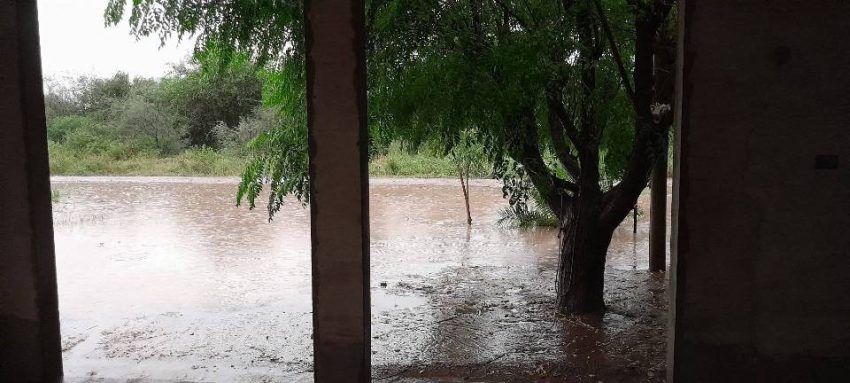 VIDEO 33 mil metros la lluvia ca da en Resistencia y en el