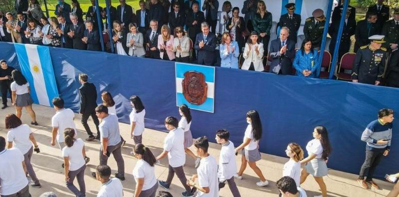 El acto por el D a de la Bandera se realizar hoy en Ciervo Petiso