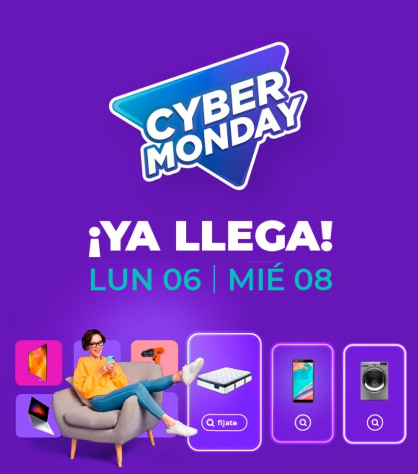 Llega Cyber Monday el 6 7 y 8 Se puede combinar con el programa